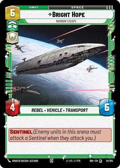Bright Hope - Narrow Escape - 14/104 - Special - Intro Battle: Hoth