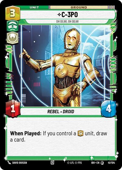 C-3PO - Oh Dear, Oh Dear - 41/104 - Special - Intro Battle: Hoth