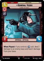 General Veers - Leading the Assault - 68/104 - Special - Intro Battle: Hoth