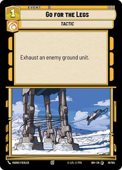 Go for the Legs - 18/104 - Special - Intro Battle: Hoth