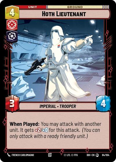 Hoth Lieutenant - 64/104 - Special - Intro Battle: Hoth