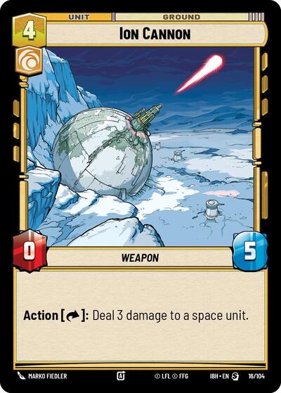 Ion Cannon - 16/104 - Special - Intro Battle: Hoth