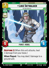 Luke Skywalker - Do You Read Me? - 20/104 - Special - Intro Battle: Hoth