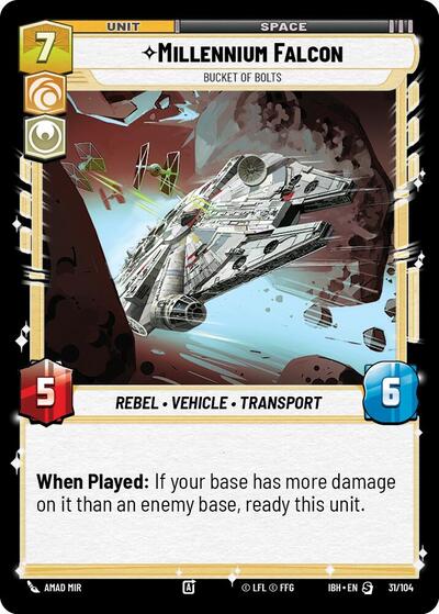 Millennium Falcon - Bucket of Bolts - 31/104 - Special - Intro Battle: Hoth