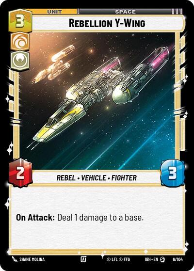 Rebellion Y-Wing - 6/104 - Special - Intro Battle: Hoth