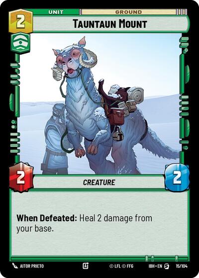 Tauntaun Mount - 15/104 - Special - Intro Battle: Hoth