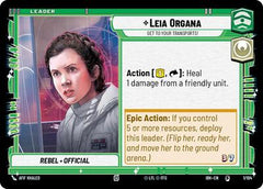 Leia Organa - Get To Your Transports! - 1/104 - Special - Intro Battle: Hoth