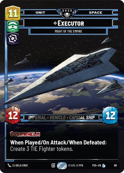Executor - Might of the Empire - 88 - Legendary - Organized Play Promos