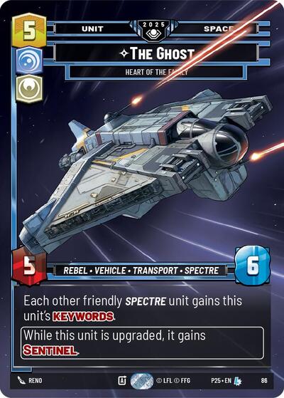 The Ghost - Heart of the Family - 86 - Legendary - Organized Play Promos