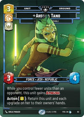 Ahsoka Tano - Always Ready For Trouble - 83 - Legendary - Organized Play Promos