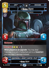 Boba Fett - Feared Bounty Hunter - 82 - Rare - Organized Play Promos