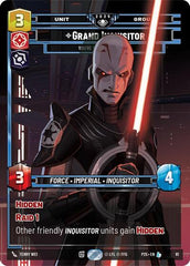 Grand Inquisitor - You're Right to Be Afraid - 81 - Legendary - Organized Play Promos
