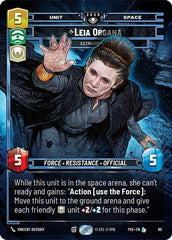 Leia Organa - Extraordinary - 80 - Legendary - Organized Play Promos