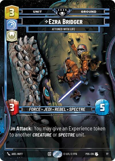 Ezra Bridger - Attuned With Life - 77 - Uncommon - Organized Play Promos
