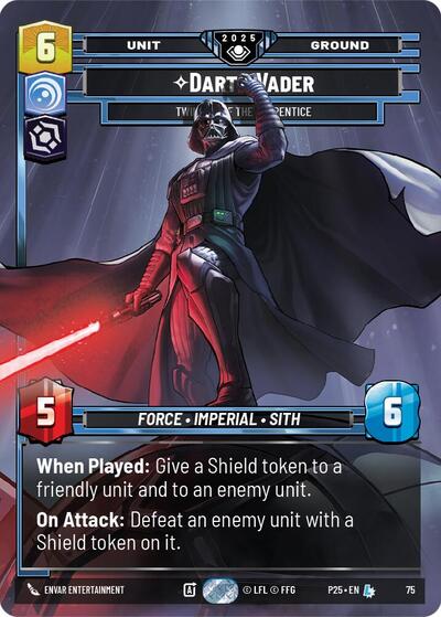 Darth Vader - Twilight of the Apprentice - 75 - Legendary - Organized Play Promos