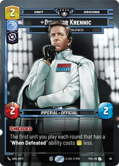 Director Krennic - On the Verge of Greatness - 65 - Uncommon - Organized Play Promos