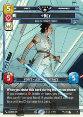 Rey - With Palpatine's Power - 71 - Rare - Organized Play Promos