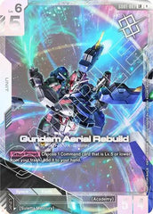 Gundam Aerial Rebuild (Newtype Challenge 2025 Mission1) - GD01-067 - LEGEND RARE - Gundam Promotional Cards