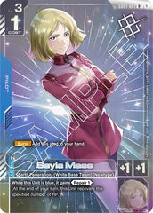 Sayla Mass (Store Tournament Winner Pack 01) - GD01-087 - Full Art Rare - Gundam Promotional Cards