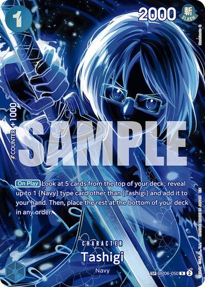 Tashigi - OP06-050 - Rare (Special Alternate Art) - Legacy of the Master