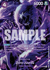 Zoro-Juurou - ST18-004 - Super Rare (Special Alternate Art) - Legacy of the Master