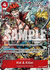 Kid & Killer - EB01-003 - Rare (Offline Regional Participation Pack 2025 Vol.2) - One Piece Promotion Cards