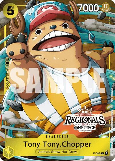 Tony Tony.Chopper - P-089 - Promo (Offline Regional Participation Pack 2025 Vol.2) - One Piece Promotion Cards