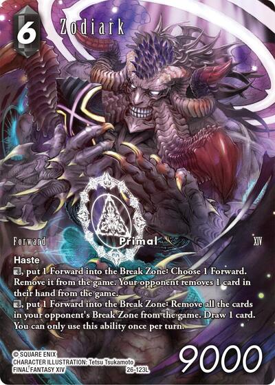 Zodiark - 26-123L - Legend (Full Art) - Gunslinger in the Abyss