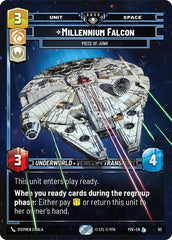 Millennium Falcon - Piece of Junk - 92 - Legendary - Organized Play Promos