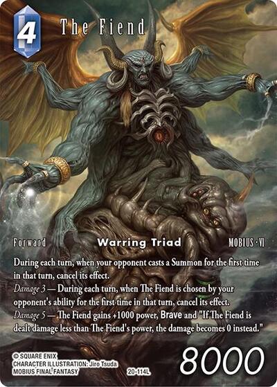 The Fiend - 20-114L - Legend (Full Art) - Gunslinger in the Abyss