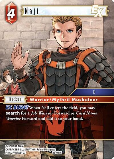 Naji EX - 26-011C - Common - Gunslinger in the Abyss