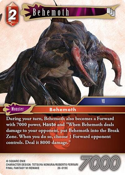 Behemoth - 26-019C - Common - Gunslinger in the Abyss