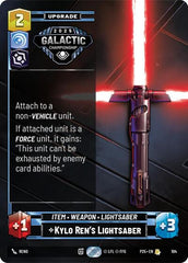 Kylo Ren's Lightsaber - 104 - Rare - Organized Play Promos