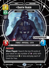 Darth Vader - Commanding the First Legion (Champion) - 114 - Legendary - Organized Play Promos