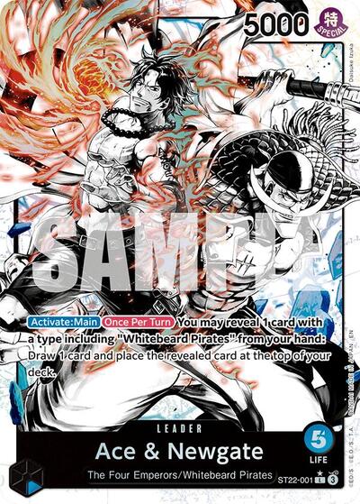 Ace & Newgate - ST22-001 - Leader (Parallel) - Ace & Newgate