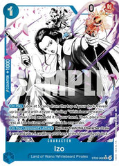 Izo - ST22-002 - Super Rare (Parallel) - Ace & Newgate