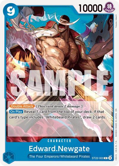 Edward.Newgate - ST22-003 - Common - ST-22: Starter Deck 22 Ace & Newgate