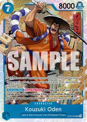 Kouzuki Oden - ST22-005 - Super Rare - ST-22: Starter Deck 22 Ace & Newgate