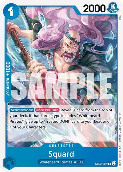 Squard - ST22-007 - Common - ST-22: Starter Deck 22 Ace & Newgate
