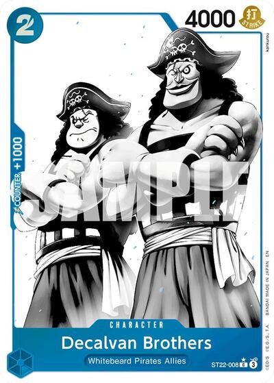Decalvan Brothers - ST22-008 - Common (Parallel) - Ace & Newgate