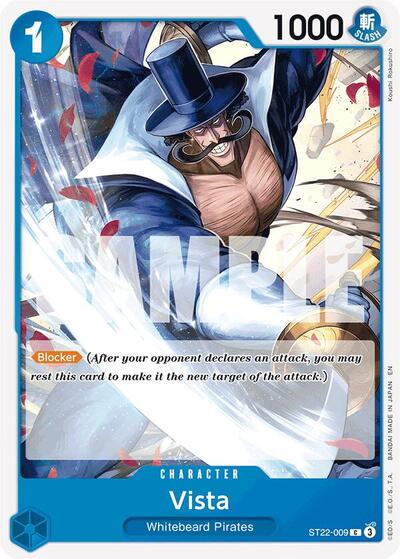 Vista - ST22-009 - Common - ST-22: Starter Deck 22 Ace & Newgate