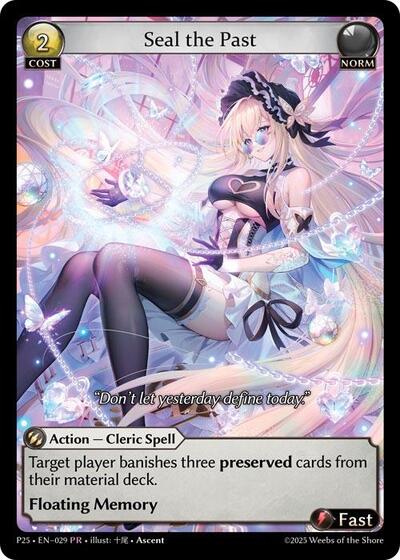 Seal the Past - 029 - Promo - Promotional Cards