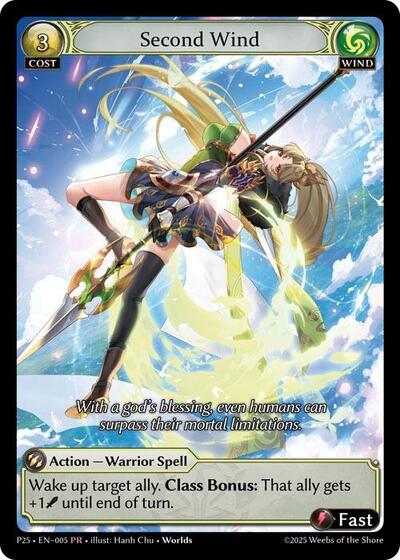 Second Wind - 005 - Promo - Promotional Cards