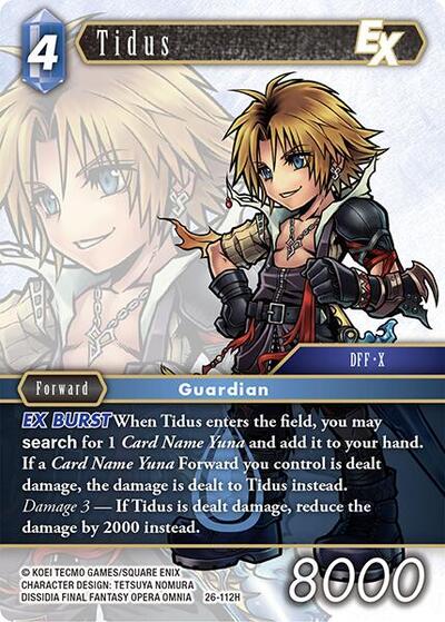 Tidus EX - 26-112H - Hero - Gunslinger in the Abyss