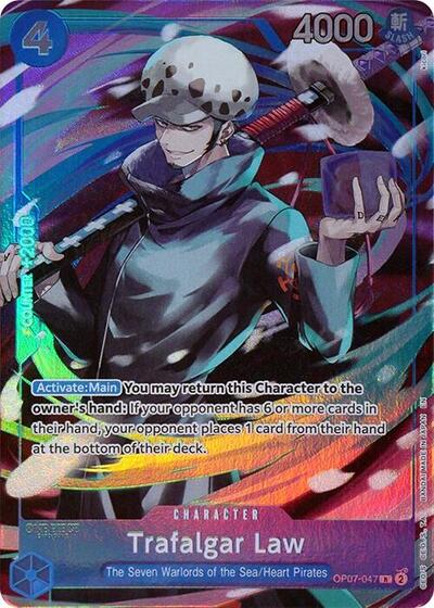 Trafalgar Law (Seven Warlords of the Sea Binder Set) - OP07-047 - Rare - One Piece Promotion Cards