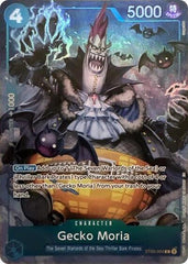 Gecko Moria (Seven Warlords of the Sea Binder Set) - ST03-004 - Common - One Piece Promotion Cards