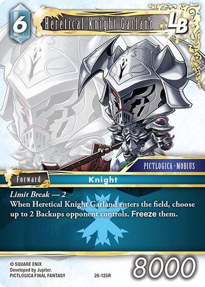 Heretical Knight Garland LB - 26-125R - Rare - Gunslinger in the Abyss