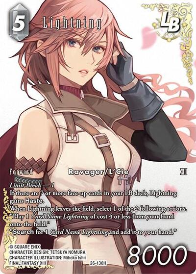 Lightning LB - 26-130H - Hero (Full Art) - Gunslinger in the Abyss