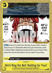We'll Ring the Bell Waiting for You!! - OP12-116 - Common - Legacy of the Master Release Event Cards