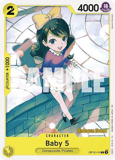 Baby 5 - OP12-111 - Common - Legacy of the Master Release Event Cards